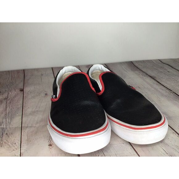 Vans Old Skool Flame Wall Low Top Sneakers Black 7 Mens Women’s 8,5 Minimalist - Picture 4 of 8